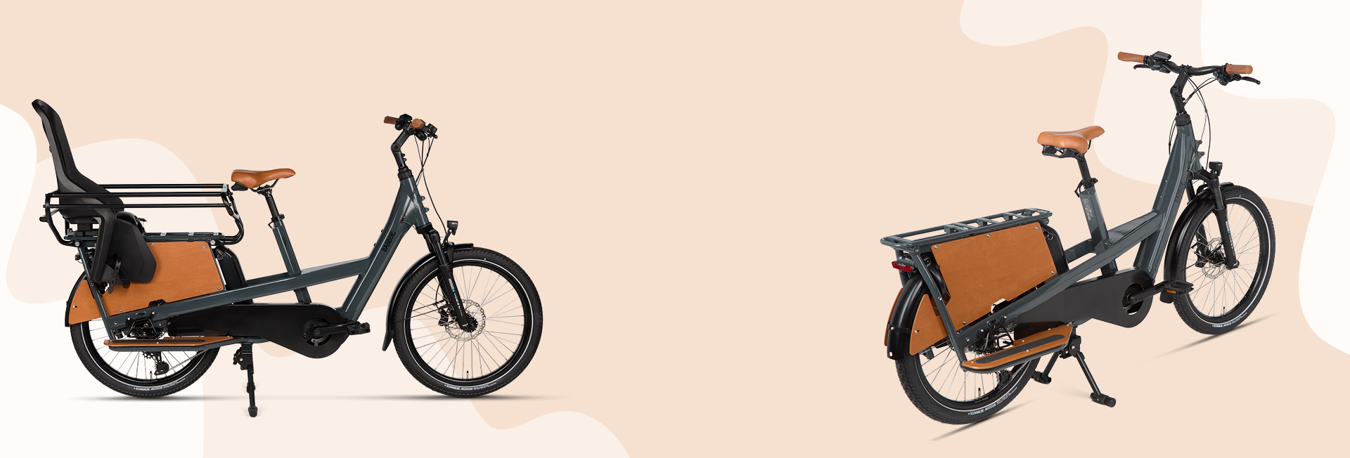 Vélo cargo longtail 