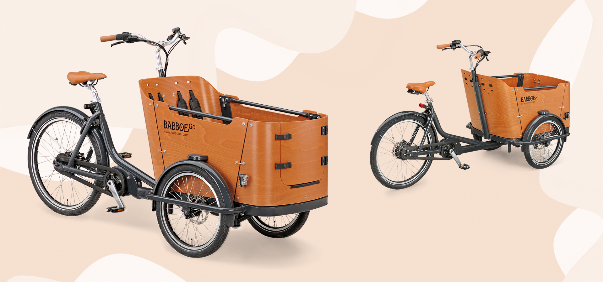 Triporteur vélo Babboe Go