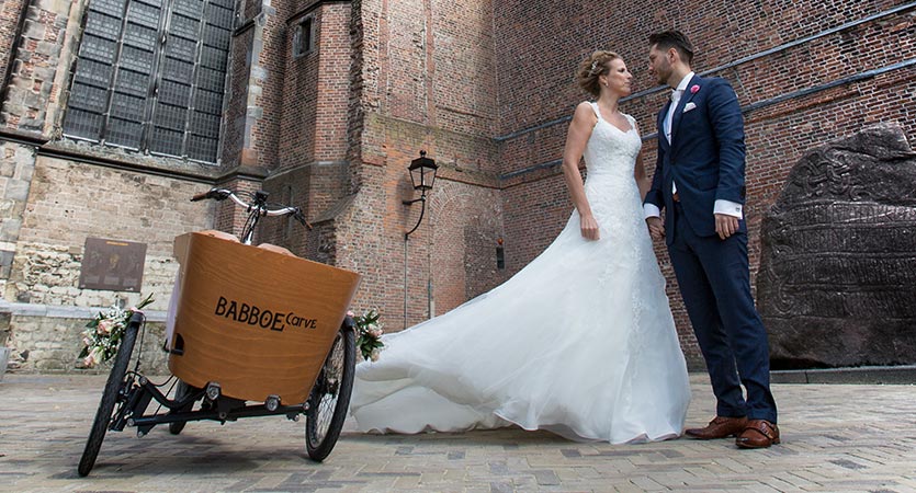 Cargo bike mariage