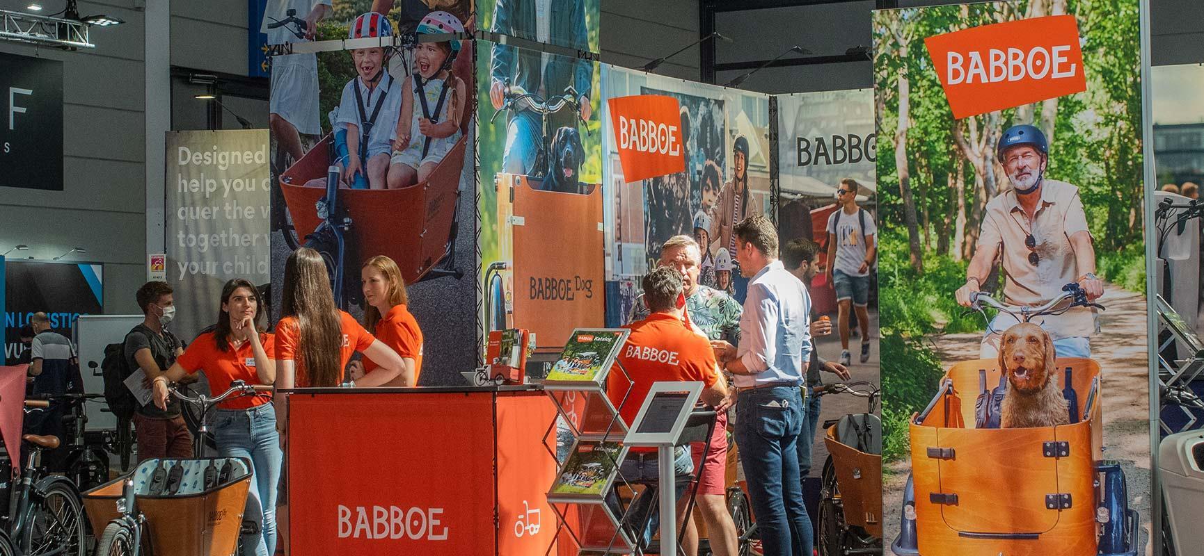 Babboe Ã  l'Eurobike, le plus grand salon du vÃ©lo en Europe