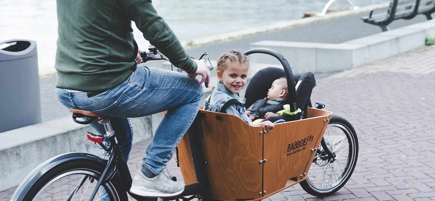 Utile! Prendre un maxi cosi dans le vÃ©lo cargo