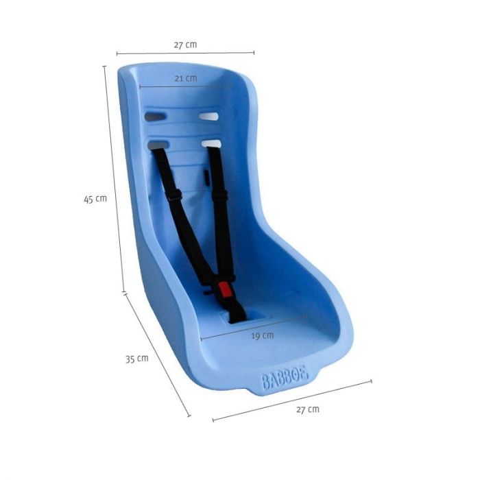 siège bambin pour vélo cargo Babboe | Babboe