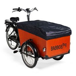 Qiewie Housse de vélo cargo Superior - convient au Babboe Curve Vogue Carry  3 | Noir