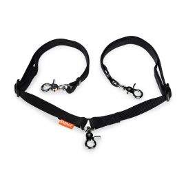 Babboe laisse de chien noir