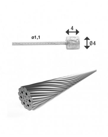 XLC cÃ¢ble de vitesse interne 300cm