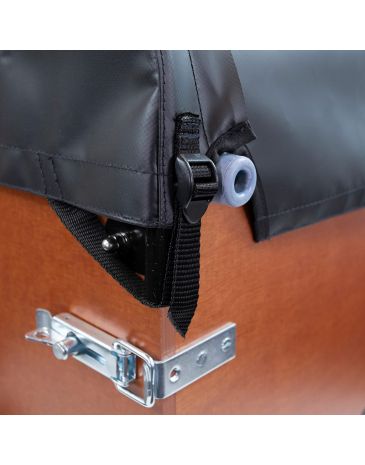 Babboe tente de protection de pluie noir