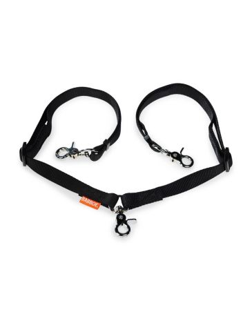 Babboe laisse de chien noir