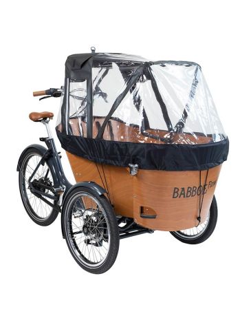 Babboe tente de protection de pluie noir