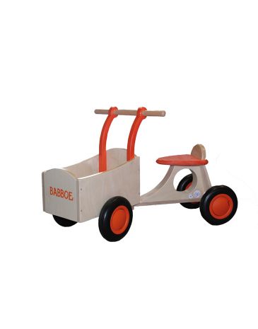 Babboe vÃ©lo d'Ã©quilibre en bois orange