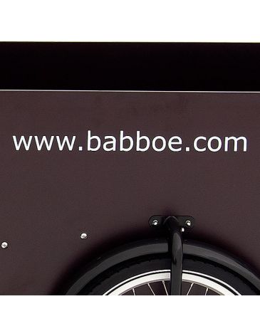 Babboe autocollant www.babboe.com blanc panneau latÃ©ral